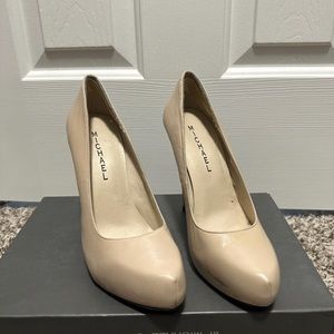 Michael Shannon Aphrodite Bone Leather Heels